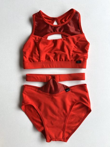 Komplet Wiki czerwony S