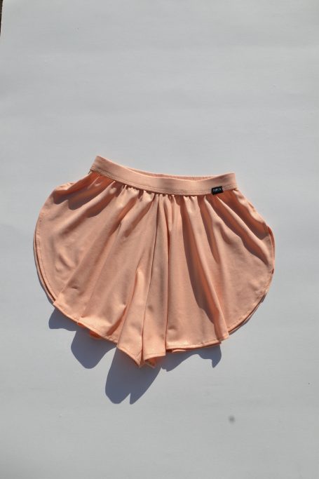 Spódnico-spodenki Rose brokat Łosoś XS