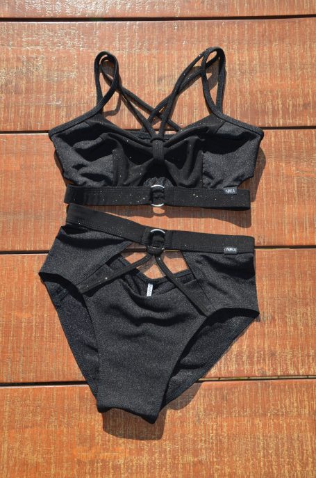 Komplet Wiola czarny S