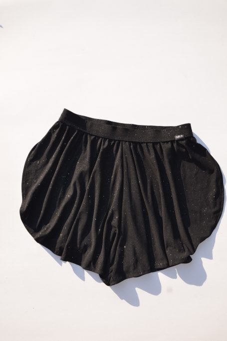 Spódnico-spodenki Rose brokat czarny S